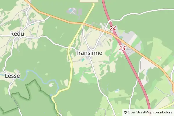 Mapa Transinne