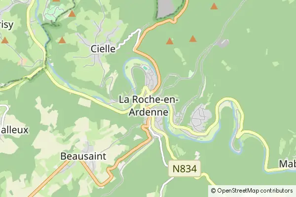 Mapa La Roche-en-Ardenne