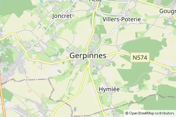 Mapa Gerpinnes