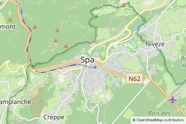 Mapa Spa