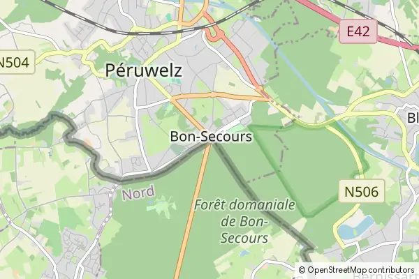 Mapa Bon-Secours