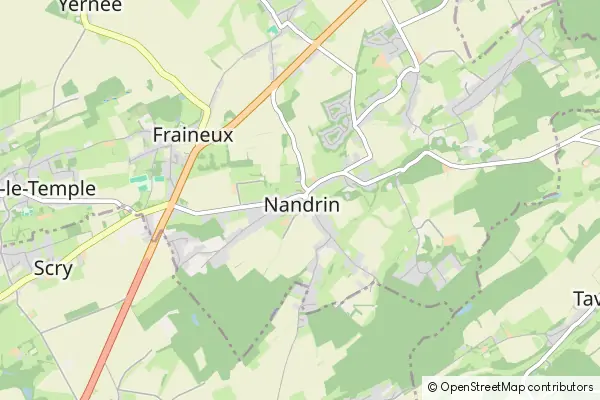 Mapa Nandrin