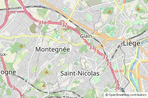 Mapa Saint Nicolas