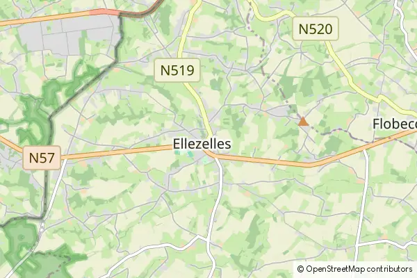 Mapa Ellezelles