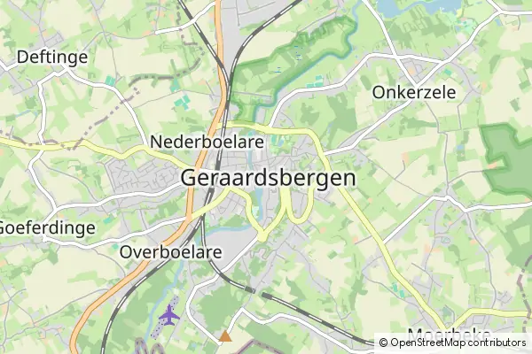 Mapa Geraardsbergen