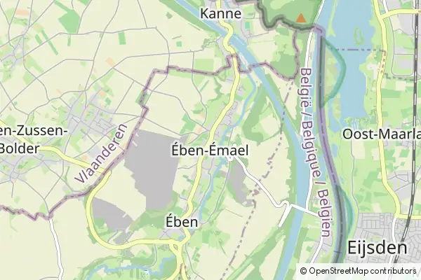 Mapa Eben-Emael