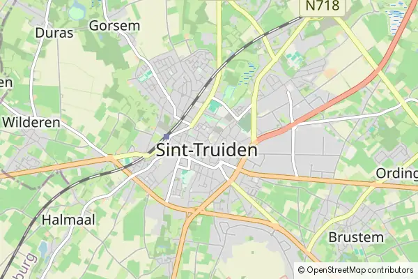 Mapa Sint-Truiden