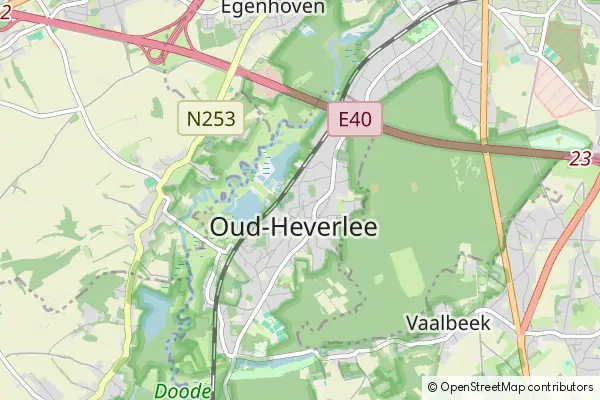 Mapa Oud-Heverlee