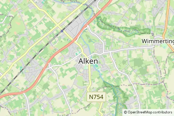 Mapa Alken