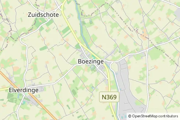 Mapa Boezinge