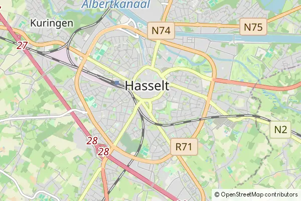 Mapa Hasselt