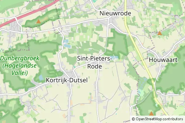 Mapa Sint-Pieters-Rode