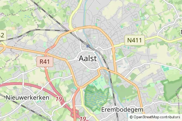 Mapa Aalst