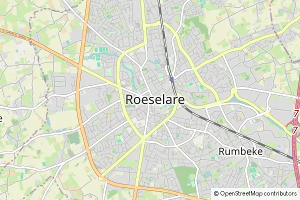 Mapa Roeselare