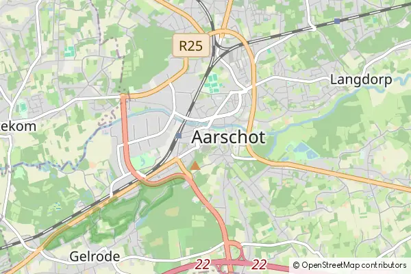 Mapa Aarschot