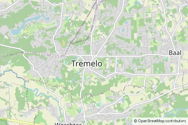 Mapa Tremelo