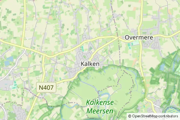 Mapa Kalken