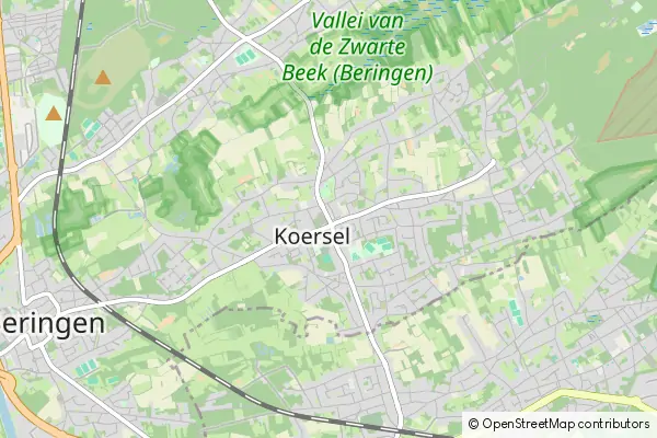 Mapa Koersel