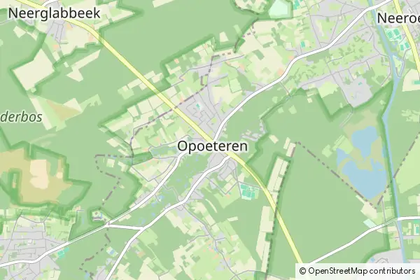 Mapa Opoeteren