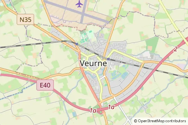 Mapa Veurne