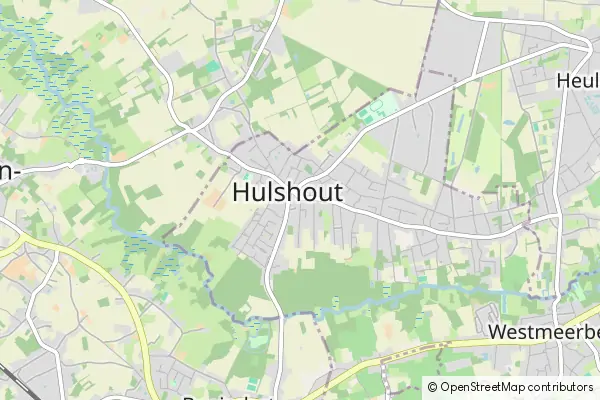 Mapa Hulshout