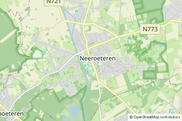 Mapa Neeroeteren