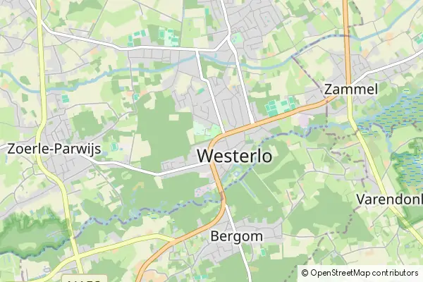 Mapa Westerlo