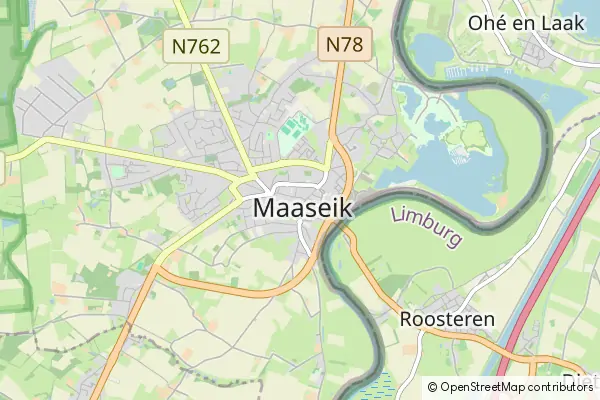 Mapa Maaseik