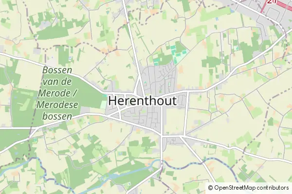 Mapa Herenthout