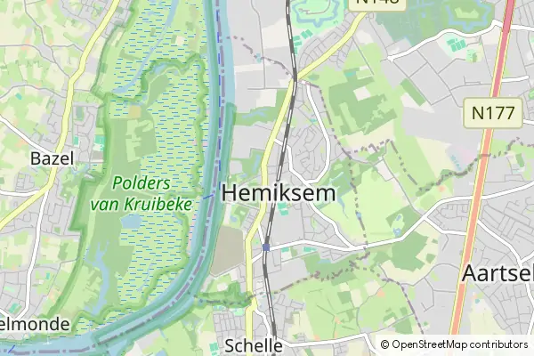 Mapa Hemiksem