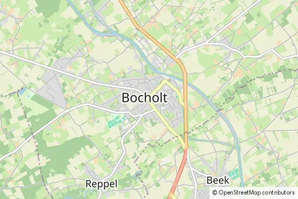 Mapa Bocholt