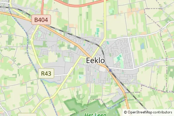 Mapa Eeklo