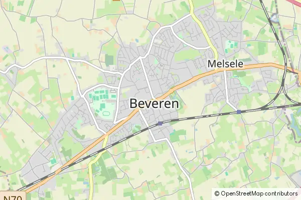 Mapa Beveren