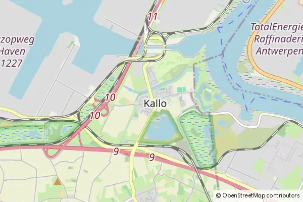 Mapa Kallo