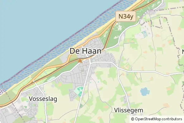 Mapa De Haan