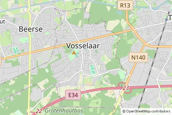 Mapa Vosselaar