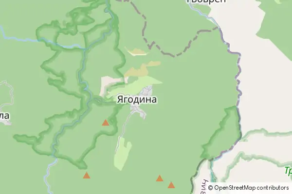 Mapa Yagodina