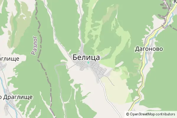 Mapa Belica