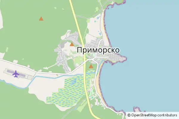 Mapa Primorsko