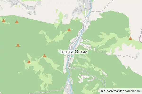 Mapa Cherni Osam