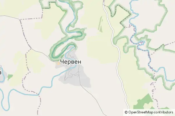 Mapa Czerwen