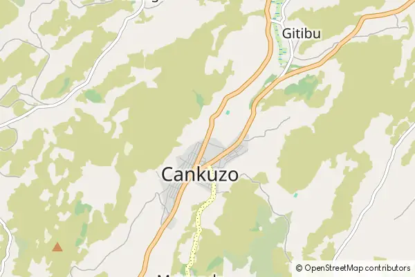 Mapa Cankuzo