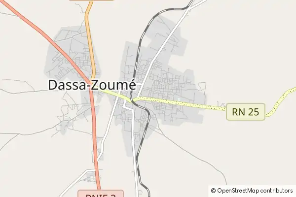 Mapa Dassa Zoume