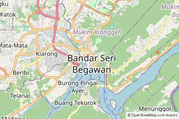 Mapa: Bandar Seri Begawan • © OpenStreetMap contributors Mapa Bandar Seri Begawan