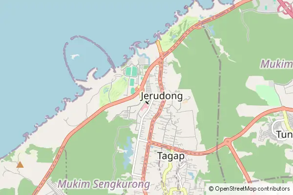 Mapa Jerudong
