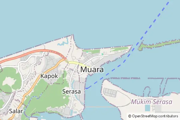 Mapa Muara