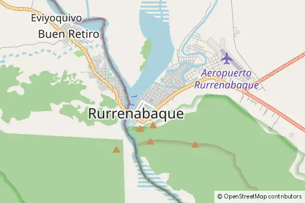 Mapa Rurrenabaque