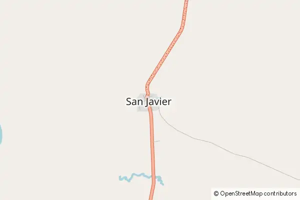 Mapa San Javier