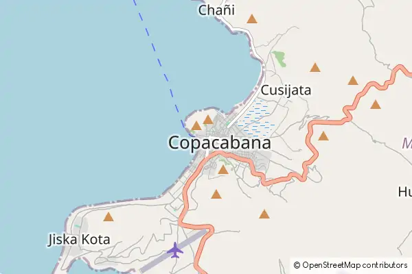 Mapa Copacabana