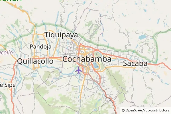 Mapa Cochabamba